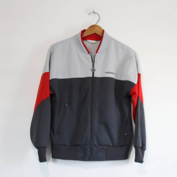 Vintage Adidas Track Jacket Medium